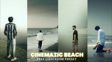 Cinematic Beach preset | Cinematic preset | Free lightroom preset | Beach preset video |