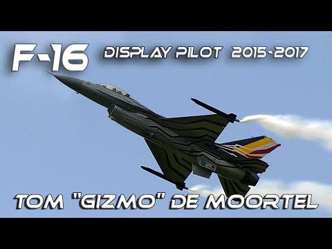 F-16 -2015-2017  Tom De Moortel "Gizmo" Belgian Solo Display Pilot  2015-2017