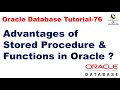 Advantages of Subprograms Like Stored Procedure &amp; Functions in Oracle || Oracle Database Tutorial