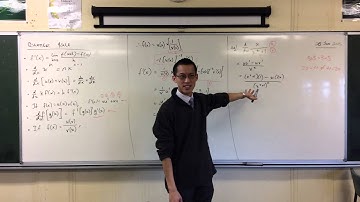 Quotient Rule (2 of 2: Simple Example)