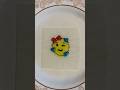 tissue paper magic drawing. Emoji color mixing. #trending #drawing #creativeartemoji #shortvideo