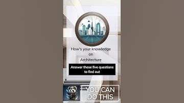 Architecture Multiple Choice #21