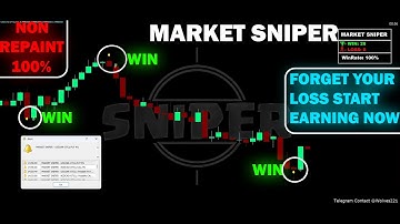 MARKET SNIPER No Repaint High Accurate Indicator For Binary Option And Forex Live trade Quotex