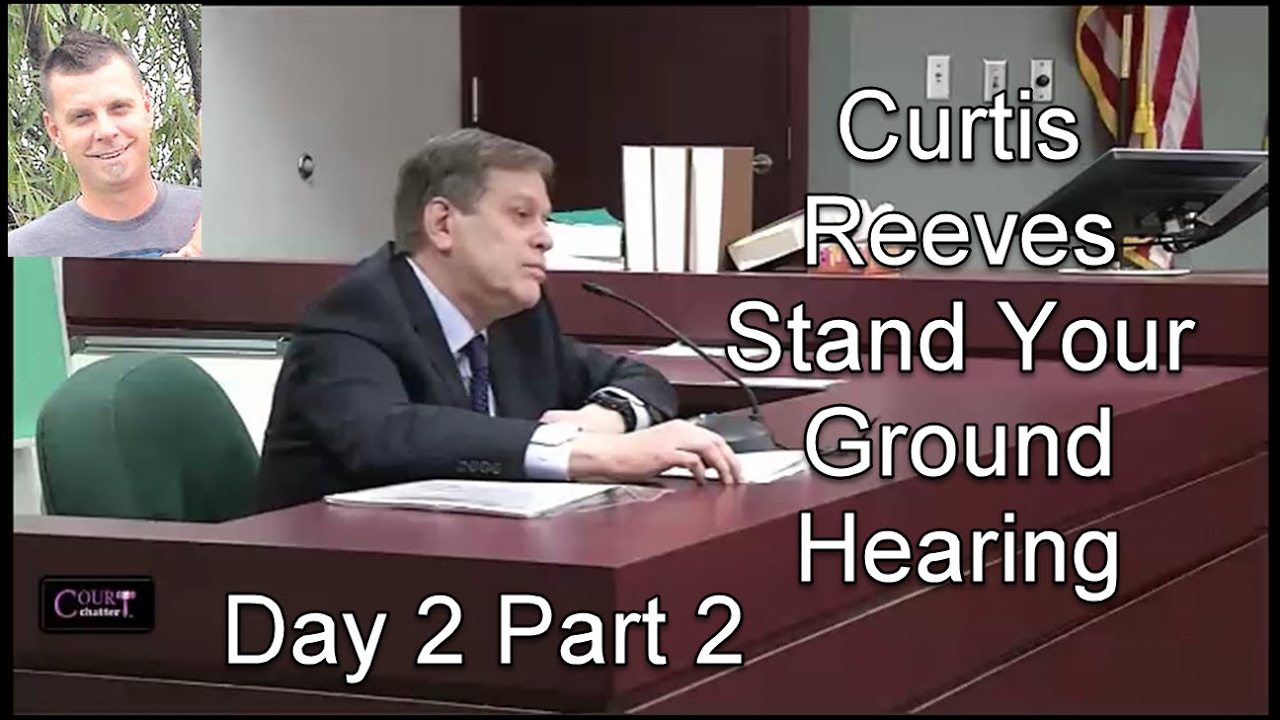 Curtis Reeves Stand Your Ground Hearing Day 2 Part 2 YouTube