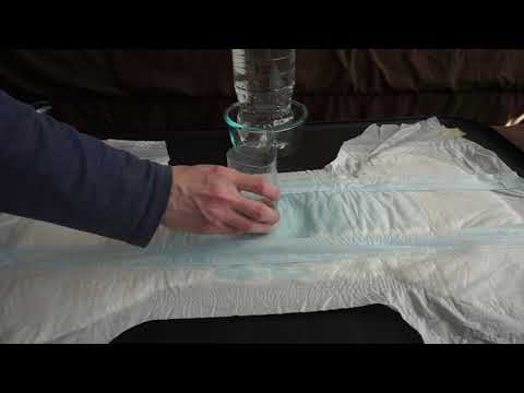 Attends Premier Overnight Adult Diaper Unboxing / Capacity Test