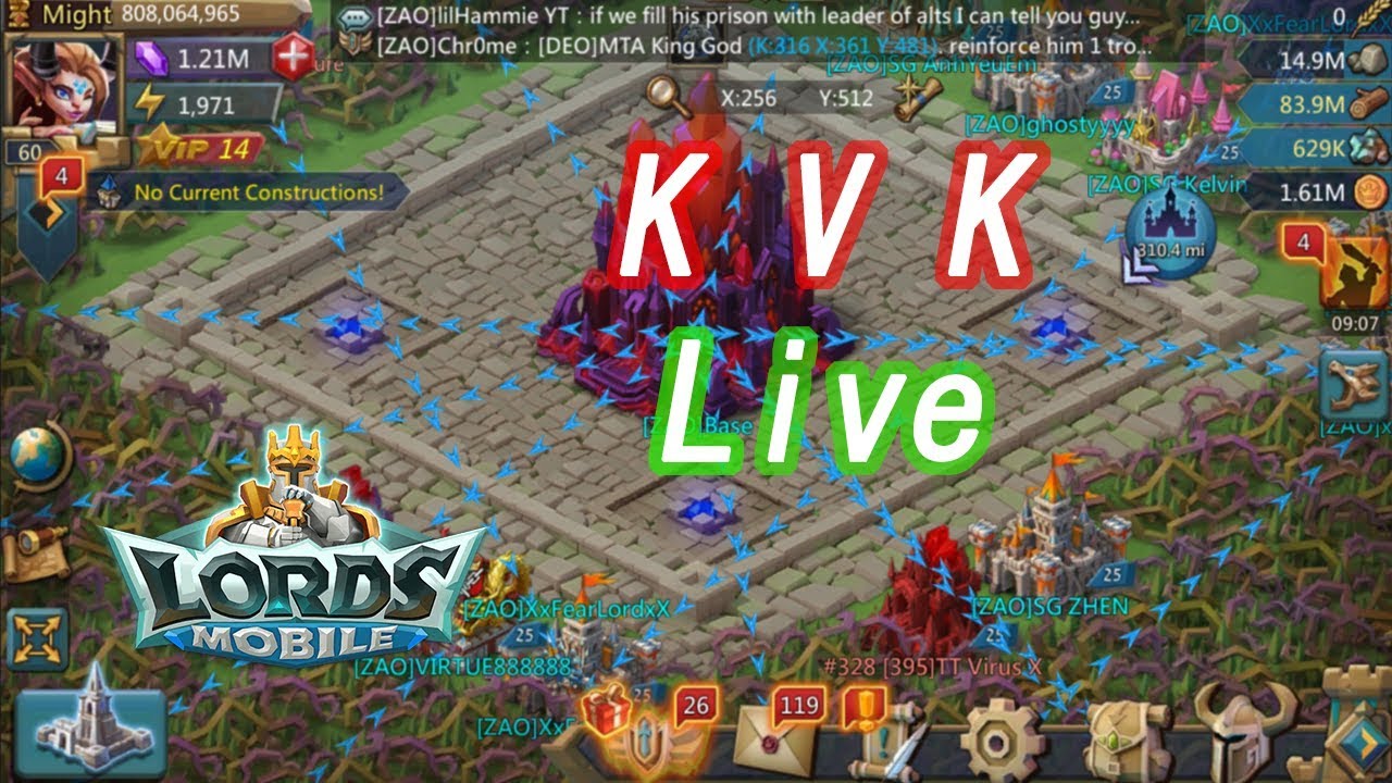 王國紀元 Lords Mobile - KvK live (Last moment) - YouTube