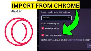 How To Import From Chrome on Opera GX(EASY)