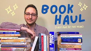 Book haul (last one of the year)
