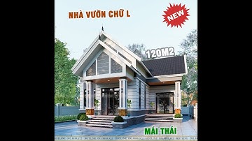 Chỉ từ 1 tỷ cho mẫu nhà vườn mái thái 120m2 đẹp không tỳ vết | HR00086