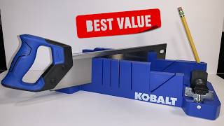 "Kobalt Miter Box Saw Review" (For Craft & Diorama Projects)