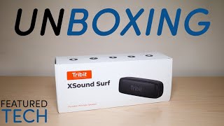 Tribit XSound Surf Bluetooth Speaker Unboxing + First Impressions | Featured Tech (2021)