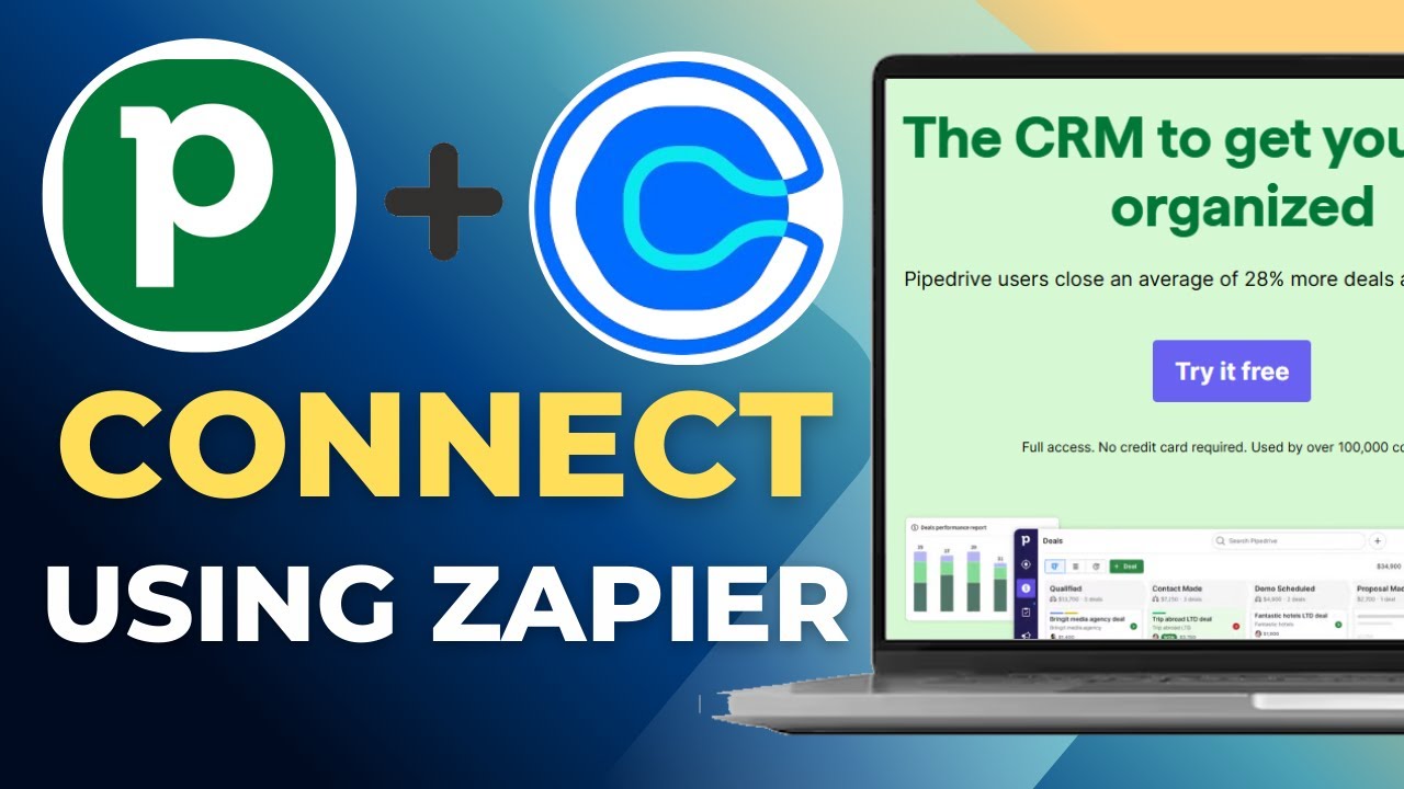 How to Connect Calendly to Pipedrive Using Zapier (Easy Tutorial) - YouTube
