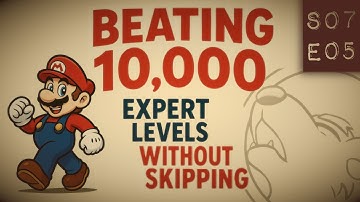 10,000 Expert NO SKIPS in Super Mario Maker 2 (S7E5) | 45 Clears, 24 Lives