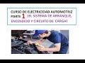 Curso de Electricidad Automotriz - Parte 1 (El sistema de arranque, encendido,circuito de carga)