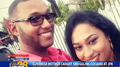 GUYANESE MOTHER CAUGHT SMUGGLING COCAINE AT JFK…WHILE  -02-10-2018