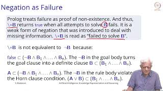 Prolog: Negation by Failure