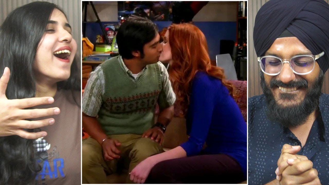 Indians React to Best of Big Bang Theory - Raj & Emily - YouTube