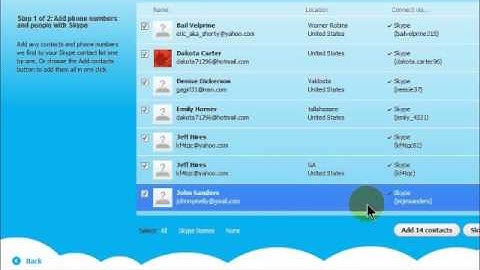 How to Add Contacts to Skype