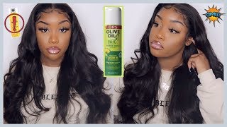 OMG ! AFFORDABLE 370 LACE WIG. MELTING MY LACE WITH NEW ORS SUPER HOLD SPRAY x ALIPEARL HAIR