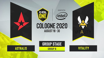 CS:GO - Astralis vs. Vitality [Nuke] Map 1 - ESL One Cologne 2020 - Group B - EU
