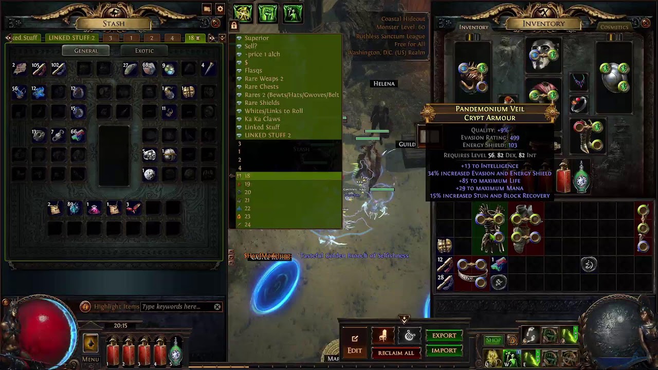 Ruthless Mode Mapping (Shadow-Cobra Lash) Maps Tier 5