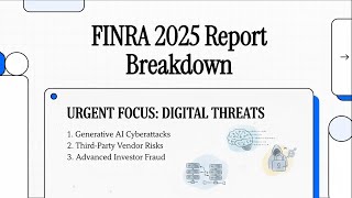 Finra 2025 Report Breakdown Key Insights For The Financial Industry