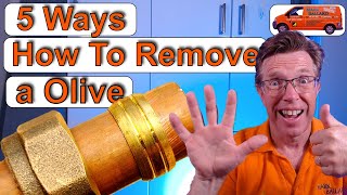How To Remove a Olive, Five Different Ways To Remove a Old Olive Off a Pipe.