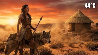 Surviving at 44°C | A Woman & Wolf Hunting