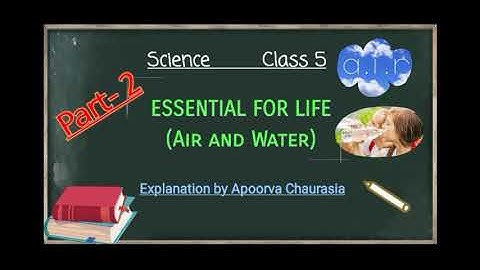 Essential for life - Part 2 | Science | Cordova| Dewdrops book 2