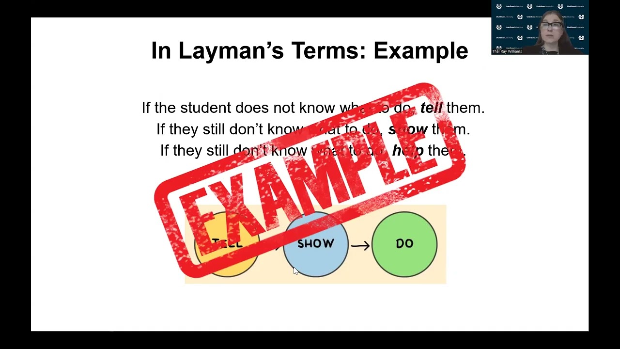 Week 2: System of Least Prompts Part 1- What is the SLP?