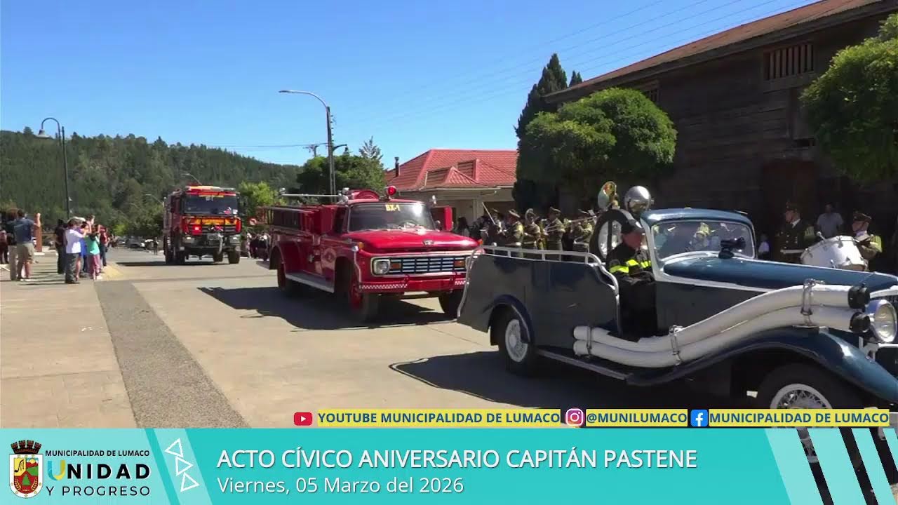 [#ENVIVO] 🟨Acto Cívico Aniversario Capitán Pastene