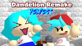 Friday Night Funkin' - Perfect Combo - Dandelion Remake (Skyverse) Mod [HARD]