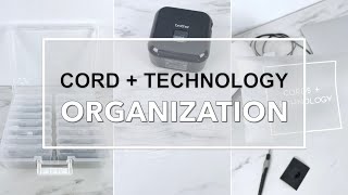 Cord and Technology Related Organization: cable management and controlling the mess by The Organization Station 2,120 views 2 years ago 8 minutes, 3 seconds