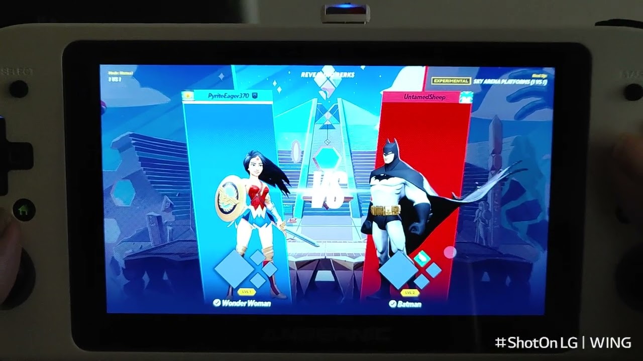 multiversus on the anbernic win600. smooth gameplay. no issues.