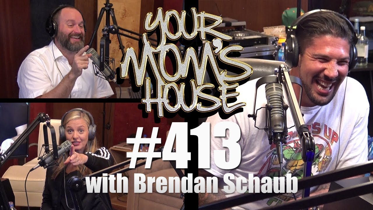 denim on denim fashion Your Mom's House Podcast - Ep. 413 w/ Brendan Schaub