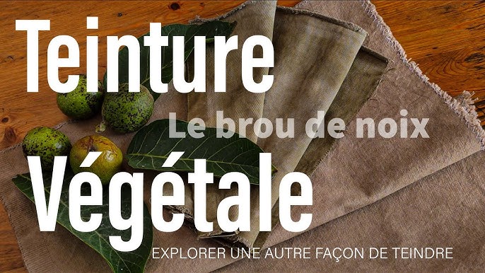 Recette du brou de noix - La Pigmentière