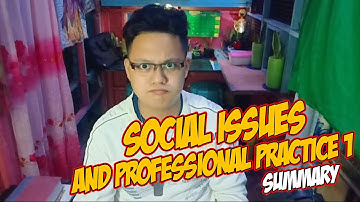 Social Issues and Professional Practice 1