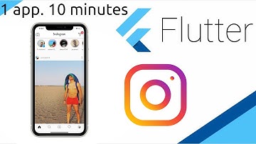1 app, 10 minutes with #flutter. Today... #instagram!