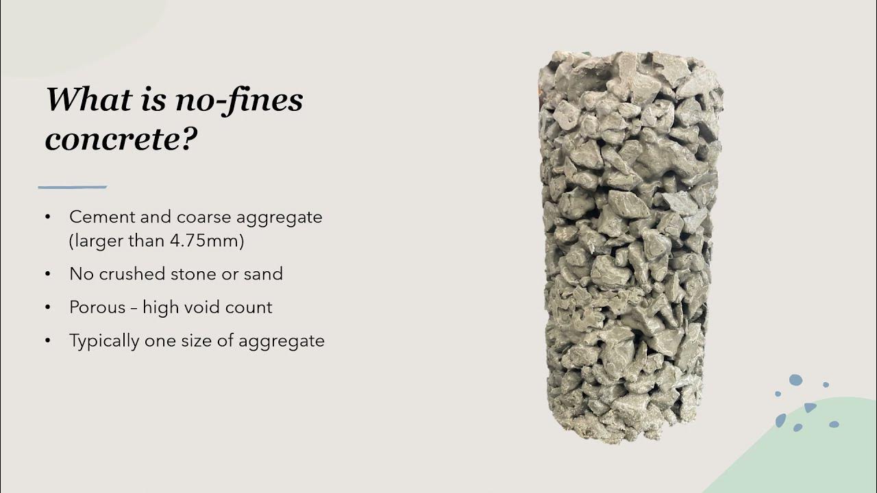 Viability of NoFines Concrete in Residential Slabs YouTube