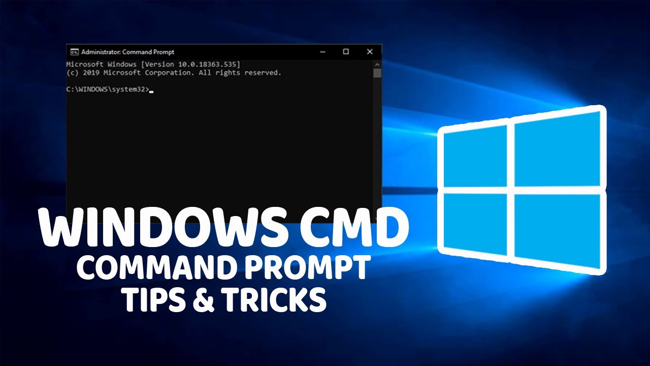 How To Use Windows 10 Cmd Command Prompt Tips And Tricks Youtube