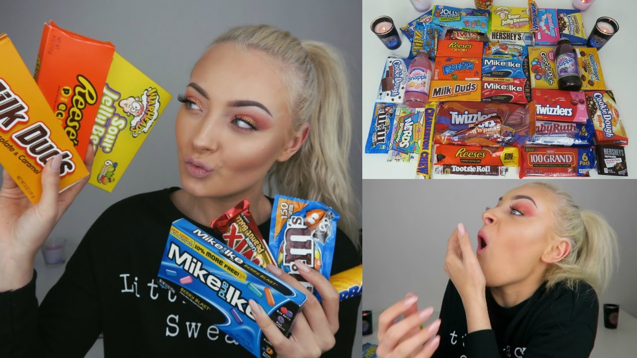 BRITISH TRIES AMERICAN CANDY