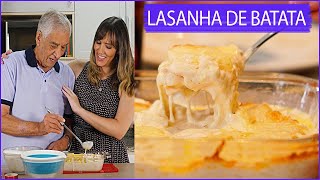 BATATA GRATINADA ou LASANHA DE BATATA I Receitas e Temperos