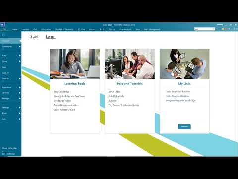 1 - User Interface |  Solid Edge Quick Start