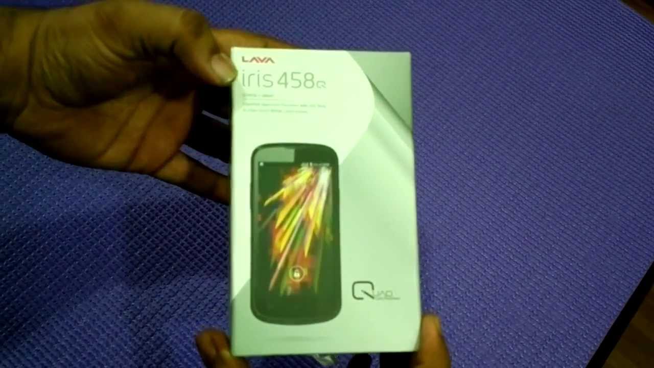 Lava Iris 458Q Unboxing & First Impression
