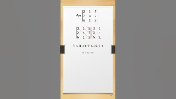 Matriz: Como Calcular os Determinantes! #short #shorts #youtubeshorts #youtube