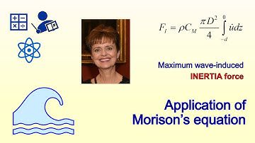 Morison Equation - wave loads on structures INERTIA force
