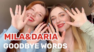 [RED SPARK] MILA &amp; DARIA | GOODBYE WORDS | ENG SUB 6:20