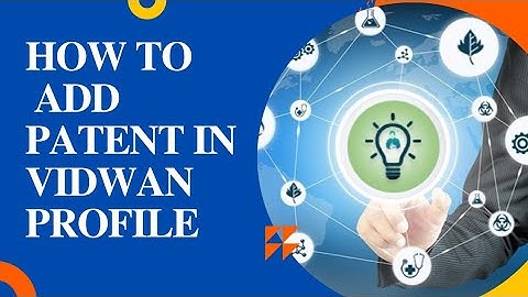 how to update vidwan profile