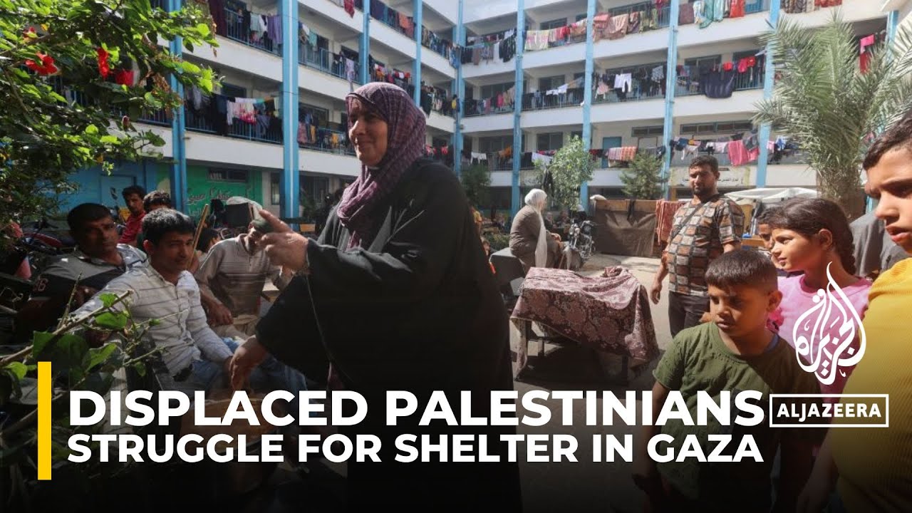 الفلسطينيون النازحون في جنوب غزة يكافحون من أجل الغذاء والمأوى