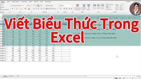 Cách viết biểu thức hóa học, toán học trong excel #excel #phandongexcel